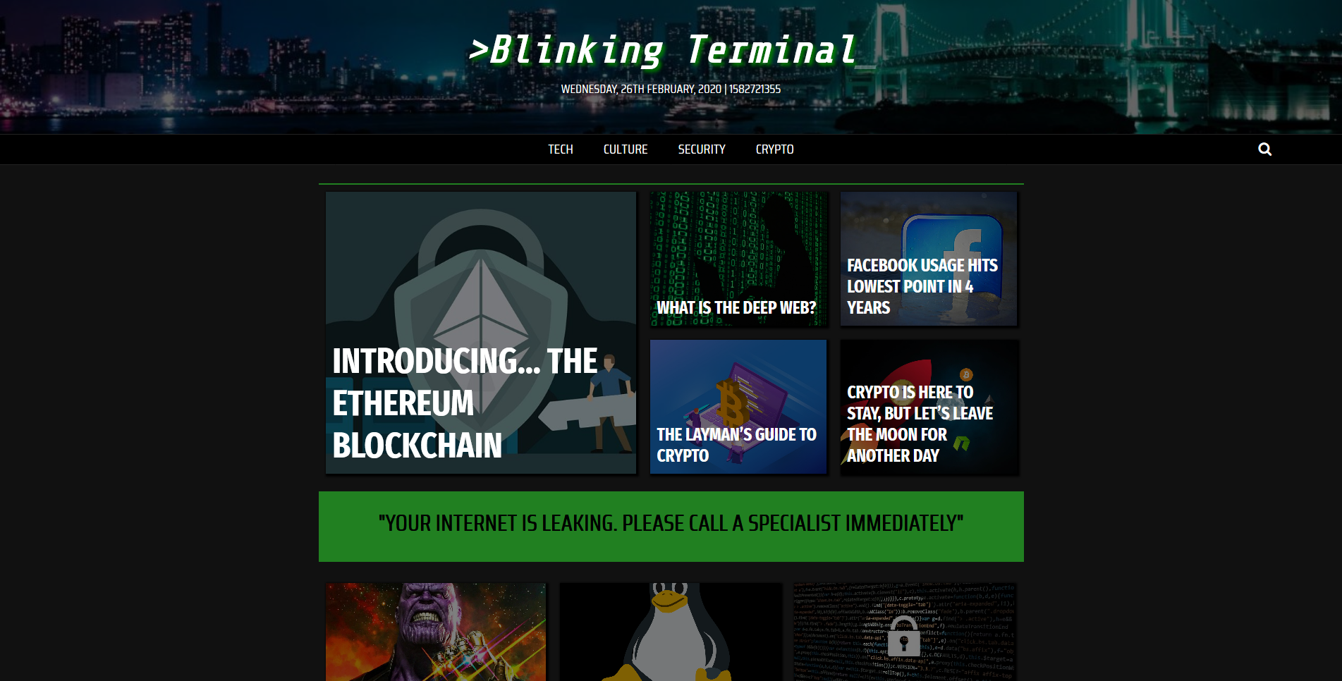 news site